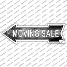 Smart Blonde A-687s-S Moving Sale Left Novelty Arrow Sticker Decal - Small