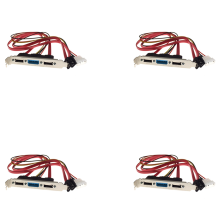 Kabel SATA do ESATA i 4-pinowego złącza IDE Molex Power PCI Bracket do komputera PC DIY