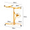 Garden Sanctuary 11 Ft Drywall Lifter With Rolling Casters Panel Hoist 7