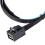 Υποδοχές καλωδίων Mini SAS HD 12G SFF8643 έως 4 29 ακίδων SFF8482 7