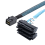 Υποδοχές καλωδίων Mini SAS HD 12G SFF8643 έως 4 29 ακίδων SFF8482 3