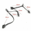 Καλώδιο τροφοδοσίας 4 ακίδων IDE σε 5 θύρες Molex SATA 18AWG για υπολογιστή HDD SSD 4