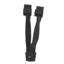 Para GPU RTX4090 RTX4080 12+4 Placa GráFica Cabo 2X8Pin Adaptador PCIE 5.0 de AlimentaçãO 12VHPWR Conector