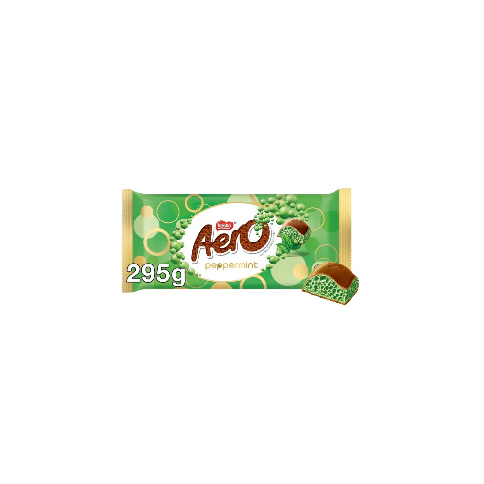 New Kidzbuzz (Pack Of 6) Aero Peppermint Bar 295G Size 6
