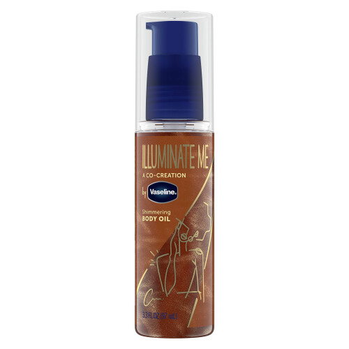 Vaseline Vaseline, Illuminate Me, Schimmerndes Körperöl, 3,3 fl oz (97 ml)