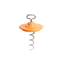 IntelliLeash Intelli-stayk med Beast Dog Surface-Lock Dog-tie-out Stake specifikt utformad fr stora och starka hundar.