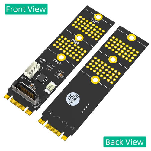 NGFF(M.2) Chave B+M /B para Adaptador SATA de 2,5 Polegadas 2