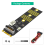 NGFF(M.2) Chave B+M /B para Adaptador SATA de 2,5 Polegadas 8