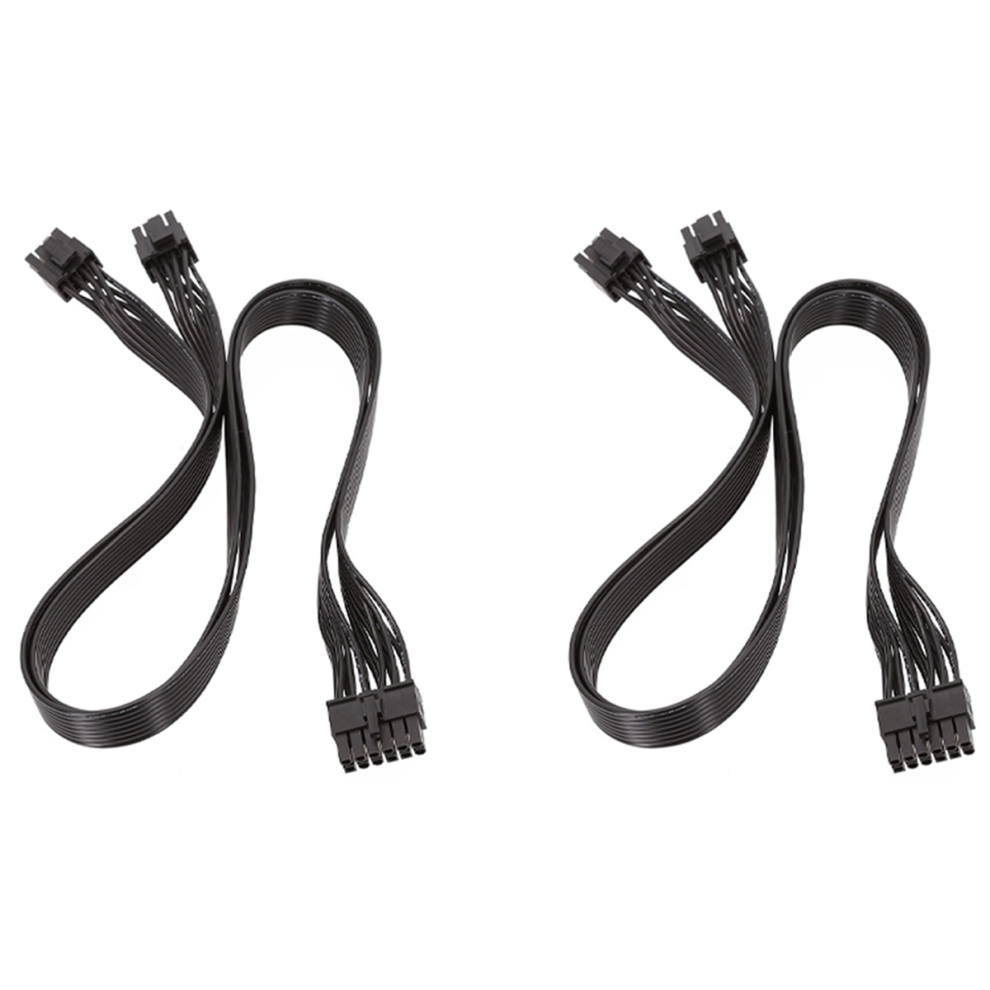 12Pin To Dual 8Pin(6+2) Pci-E Modular Power Cable For (60Cm) 4853542361070