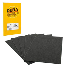 Dura-Gold Premium Nass- oder Trockenschleifpapierbltter mit Krnung 80, 5-1/2"" x 9"""", Box mit 15 Stck  Grobschliff, Schleifen, Detaillierung, Poli