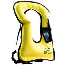 Rrtizan Snorkelvest Voksne B?rbar oppustelig sv?mmevest Jakker til snorkling Sv?mning Dykkersikkerhed (gul)