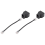 2PCS RJ11 Διαχωριστής καλωδίων τηλεφώνου 6P4C Προσαρμογέας 2 θυρών 5