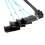 Υποδοχές καλωδίων Mini SAS HD 12G SFF8643 έως 4 29 ακίδων SFF8482 6