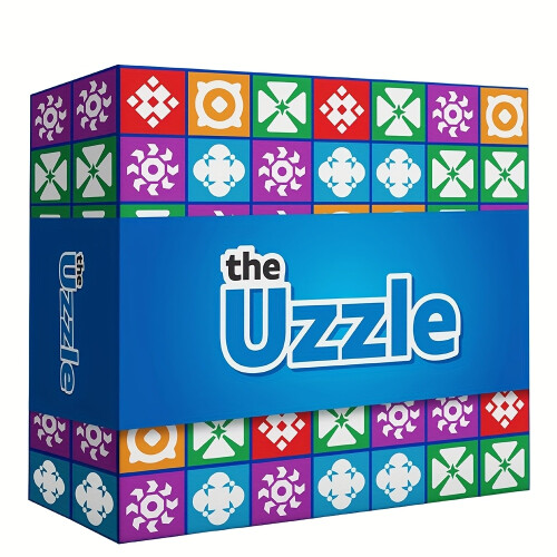 The Uzzle 3.0 Board Game, Family Board Games for Children &amp; Adults, Block Puzzle Games for Ages 4+