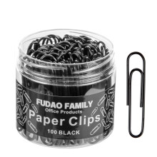 Jumbo Paperclips, 2 Inch, 100 Stuks Grote Paperclips (Jumbo, Zwart)