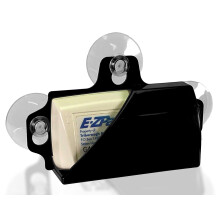 Soporte para pase de peaje TrexNYC para coche, superfuerte, con ventosas, se adhiere firmemente al parabrisas. Bl?ster negro.