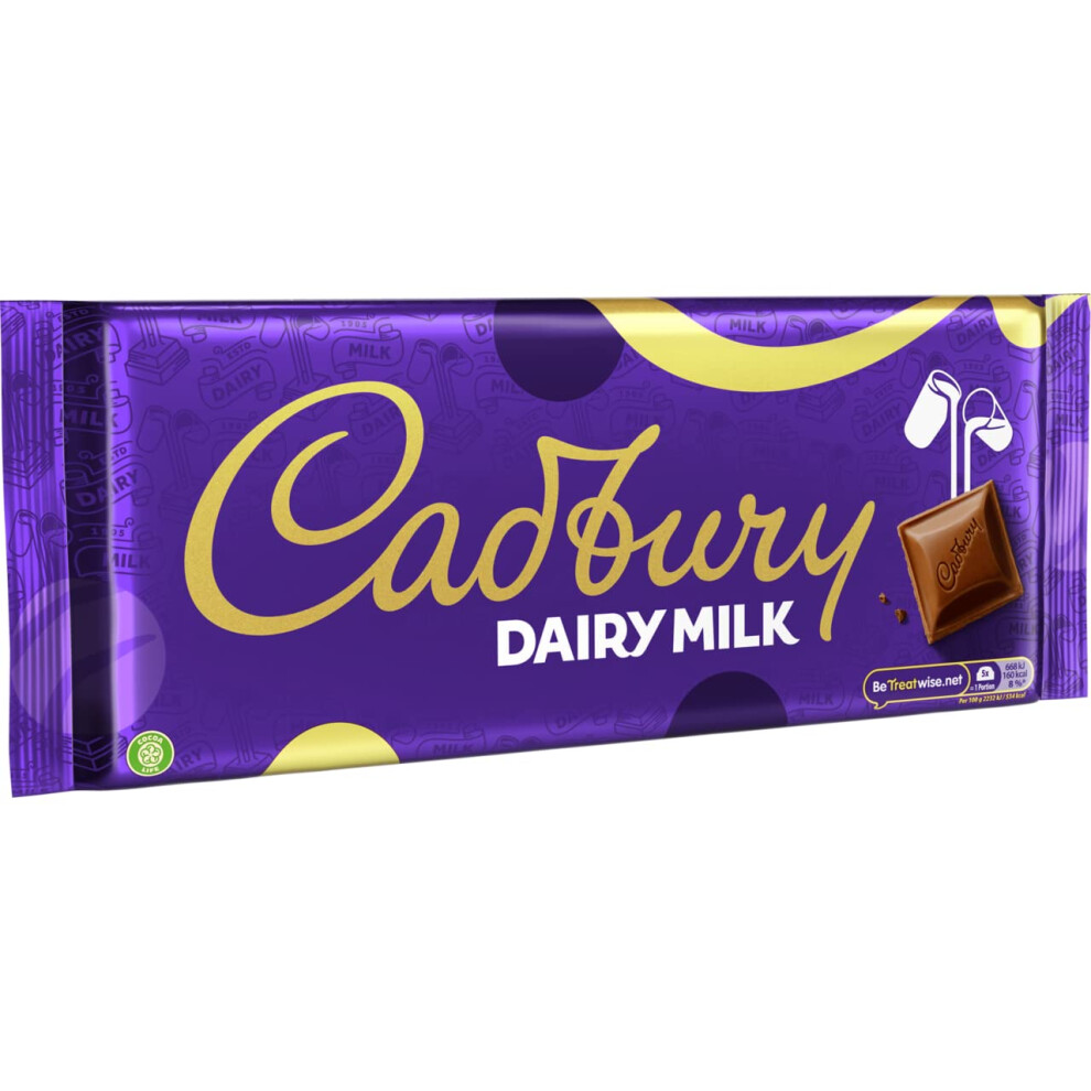 Cadbury ( Pack Of 3) Dairy Milk Chocolate Bar Large 360G