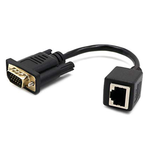 VGA naar RJ45 adapter netwerkkabelconnector 2