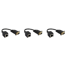 VGA naar RJ45 adapter netwerkkabelconnector