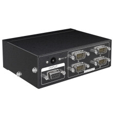 MT-RS104 Active Serial RS232 Splitter Bi-Direction Switcher -EU Plug