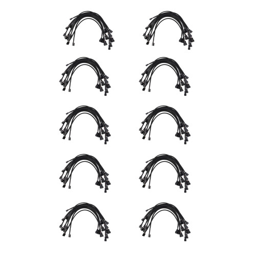 10PCS 4 Pin PWM Fan Extension Power Cable Connector Case 1