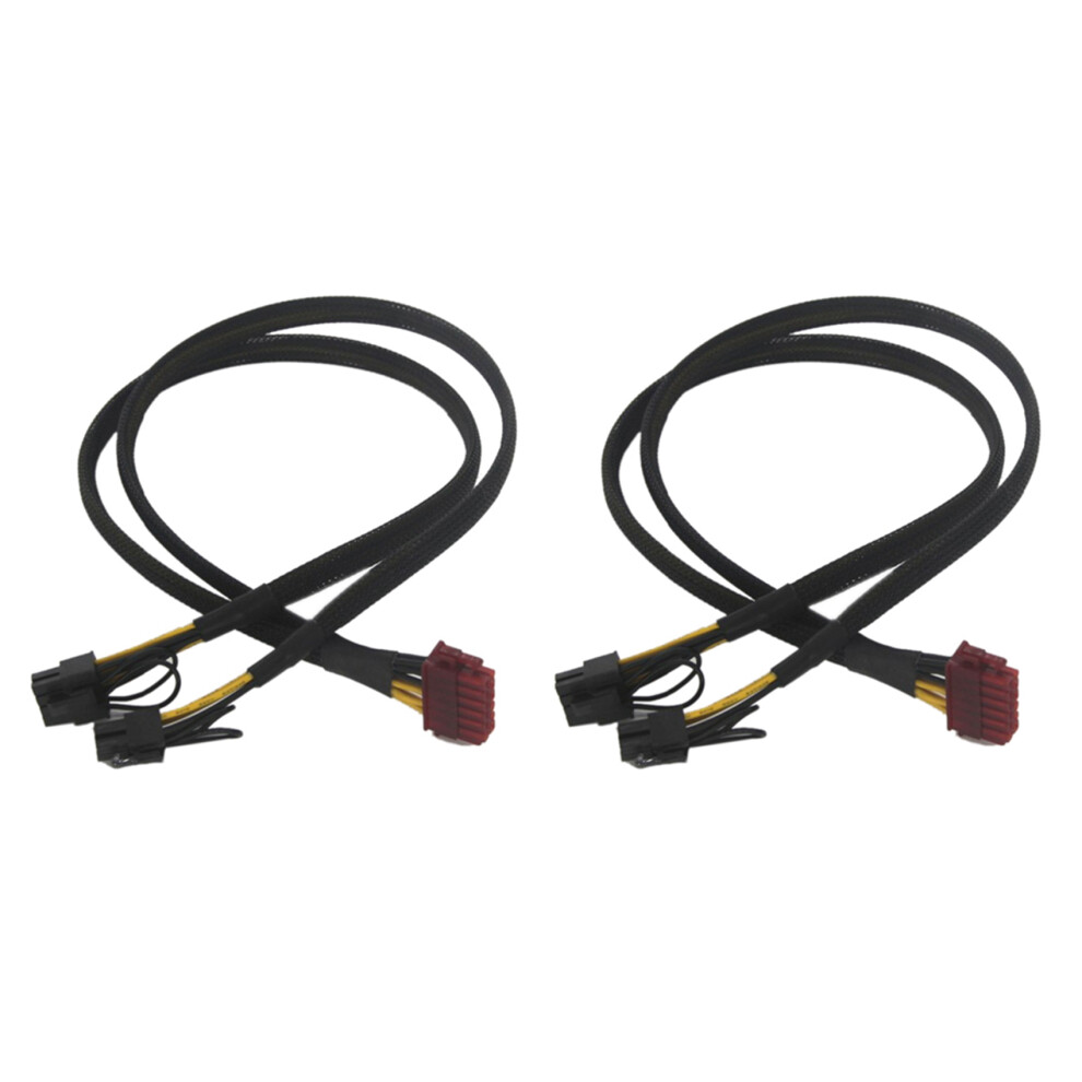 12Pin To Dual Pci-E 8Pin (6+2Pin) Power Cable For Modular Psu 4853542369618