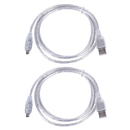 Καλώδιο προσαρμογέα DV 1,5 M USB σε IEEE 1394 4 ακίδων Firewire για κάμερα υπολογιστή