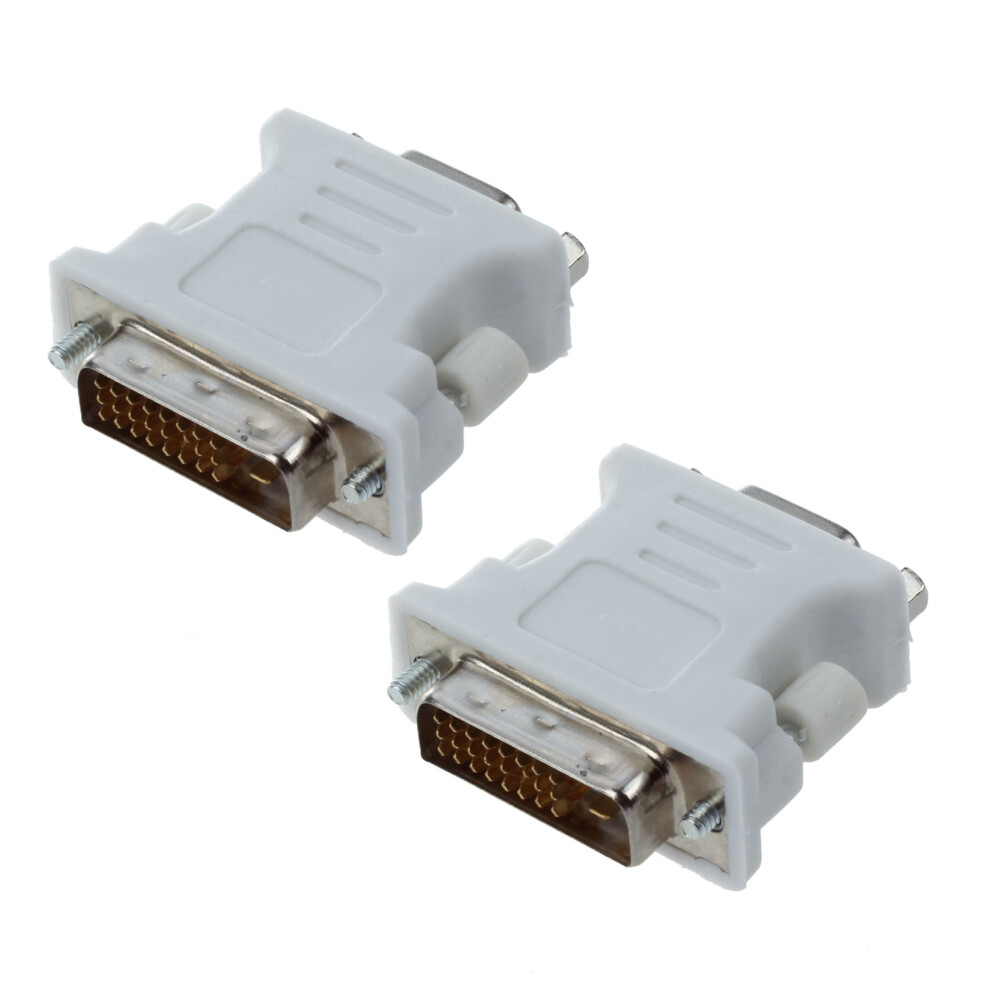 Dvi Male Adapter (Dvi - D 24 1) To Female Vga (15-Pin) 4851369264055
