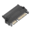 SATA 22P 7 + 15 Hann til 22-pinners Hunn Adapter 4