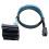 SAS SFF-8643 til 429-pin SFF-8482 harddisk-serverkabel 3,33TF/1 m 1