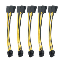 Serveur PC Interne Double 2 IDE Molex Vers CPU 8Pin 8P Convertisseur Câble D'Alimentation Cordon 18AWG 15Cm