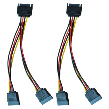 6-calowy adapter kabla rozdzielającego SATA - M/F (kabel zasilający)