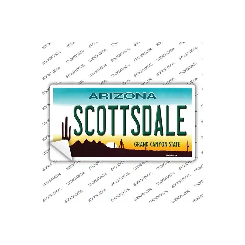 Smart Blonde Lp-1062S-L Scottsdale Arizona Novelty Sticker Decal - Large 731997933360