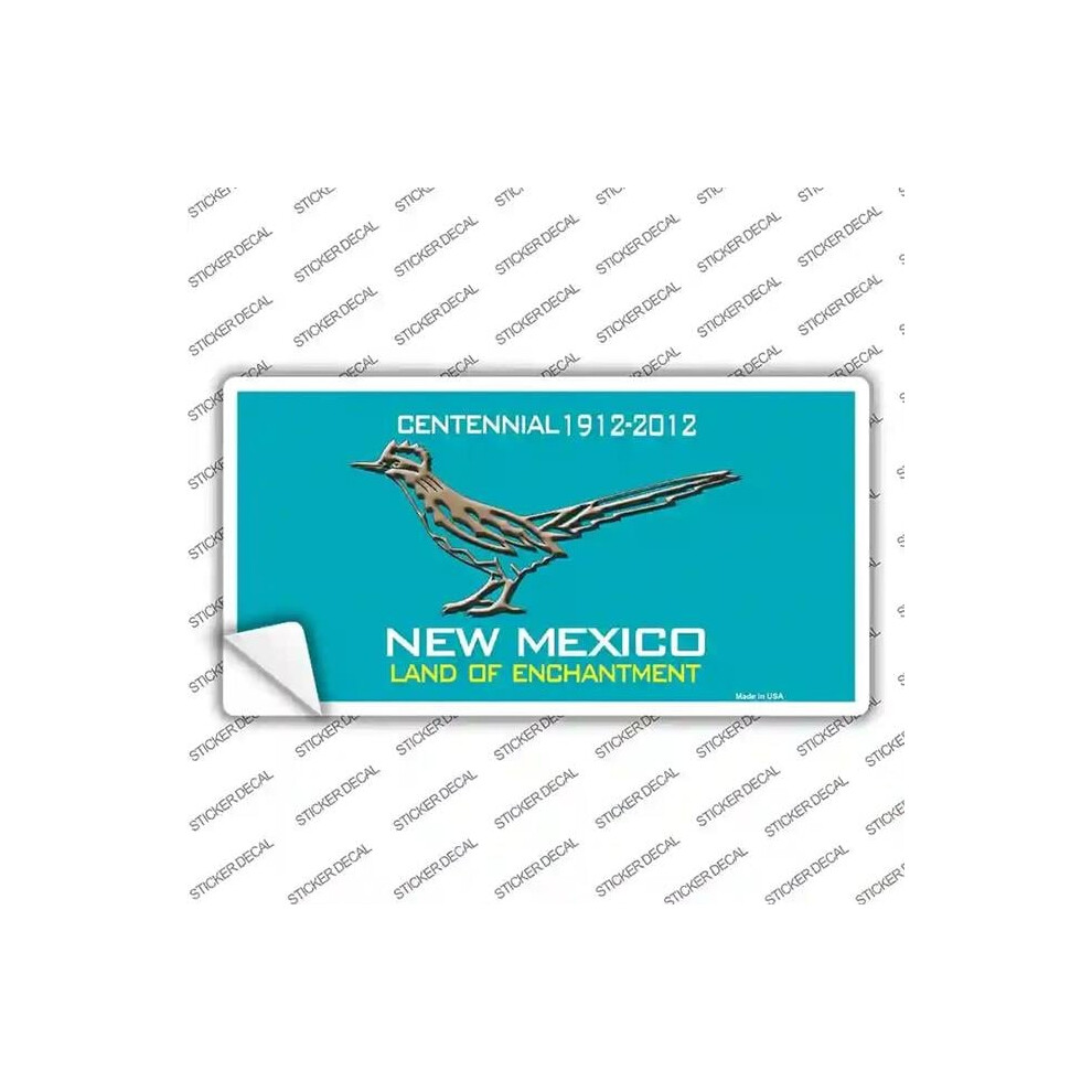 Smart Blonde Lp-1941S-Xl Road Runner Teal Mexico Novelty Sticker Decal - Extra Large 731997934404