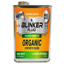 Blinker Fluid - Profesionální Kvalita - Gag Dárek pro Auto - Vtipná Prázdná Ocelová Plechovka - 32oz