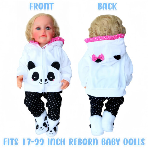 Reborn Baby Dolls Roupas de 20 polegadas Acess   rios para roupas para menina de boneca de beb    rec   m-nascida de 17-22 polegadas? 2