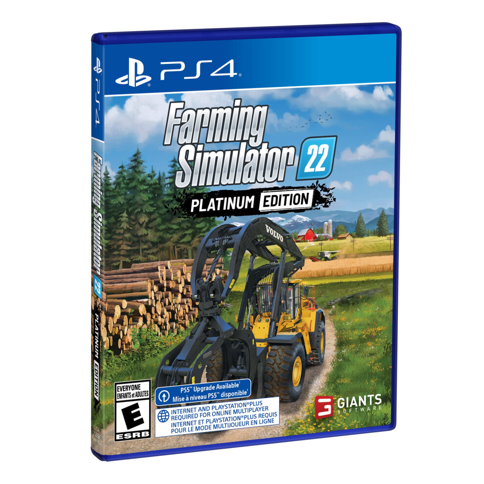 Farming Simulator 22 Platinum Edition - PlayStation 4-image-OPC-PFPRKHT-NEW