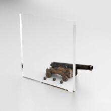 Fab Glas en Spiegel Plastic PET 5x 7x1/2 Dikke Acryl Plexiglas Plaat met Beschermfolie Lichtgewicht voor DIY Craft Projecten Fotolijst Sig