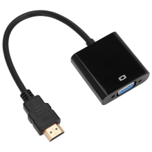 Naar VGA mannelijke RGB vrouwelijke adapter 1080P (zwart)