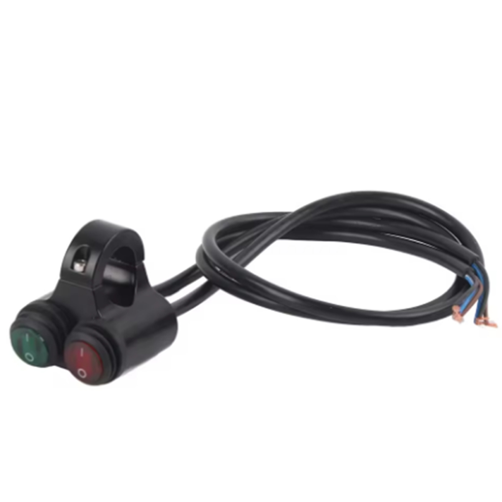22Mm Universal Motorcycle Handlebar Headlight Brake Fog Lights Horn D 4851369275303