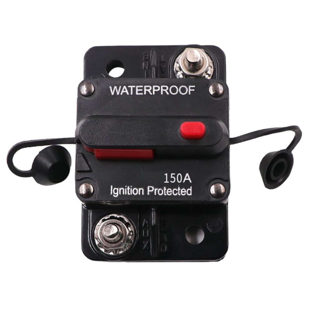 12-48V Dc Circuit Breaker Fuse Reset Waterproof 150A Amp 4851369283810