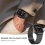 (Black Titanium ) Milanese Loop Strap for Apple Watch Ultra 1&2 49mm 3