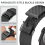 (Black Titanium ) Milanese Loop Strap for Apple Watch Ultra 1&2 49mm 7