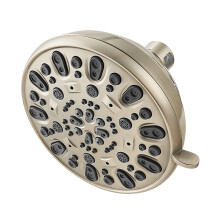 Pomme de douche haute pression VMasstone 4,7 """" ""Rouue Fixe de douche fixe 7-Setting Reglage avec un joint de boule pivotant en laiton reglable -