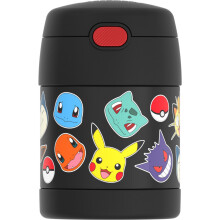 THERMOS FUNTAINER 10 Unzen Edelstahl Vakuumisolierte Kinder Lebensmittelbeh lter mit L ffel POKEMON