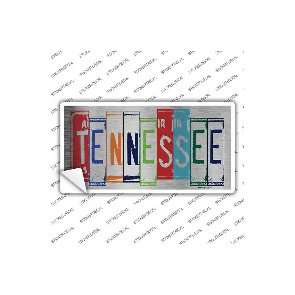 Smart Blonde Lpc-1056S-S Tennessee Art Novelty Sticker Decal - Small 792636023873