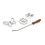 Fox Run Rosette Set  Cast-Aluminum  4-Piece 1