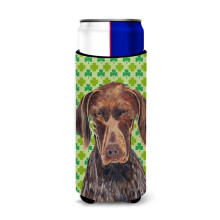 Caroline's Treasures SC9315MUK Γερμανικός Ποιμενικός Σκύλος St. Patrick's Day Can Cooler Sleeve