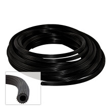 Saint -Gobain Adfors Spline 0,160 cali x 100 stp - trwale okno i ekran drzwi - czarny