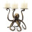SPI Home Octopus Pillar Trio Candleholder 2